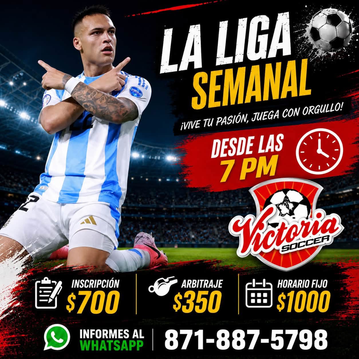 Póster LIGA SEMANAL